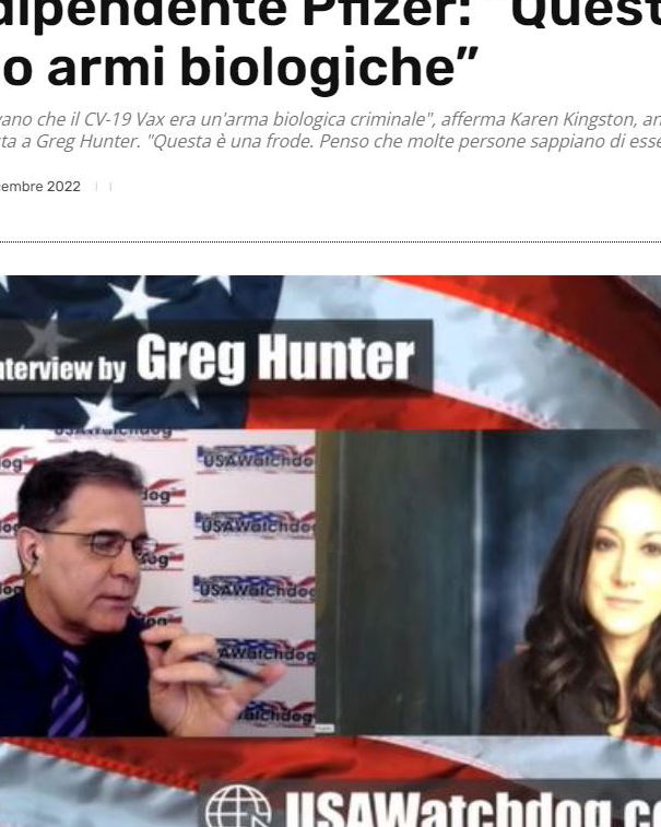 L’ex dipendente Pfizer Karen Kingston article-post