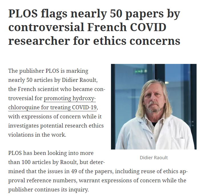 No, Didier Raoult non è il miglior virologo al mondo article-post