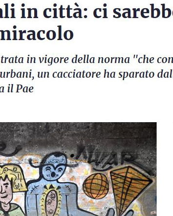 L’emendamento sulla caccia e la disinformazione