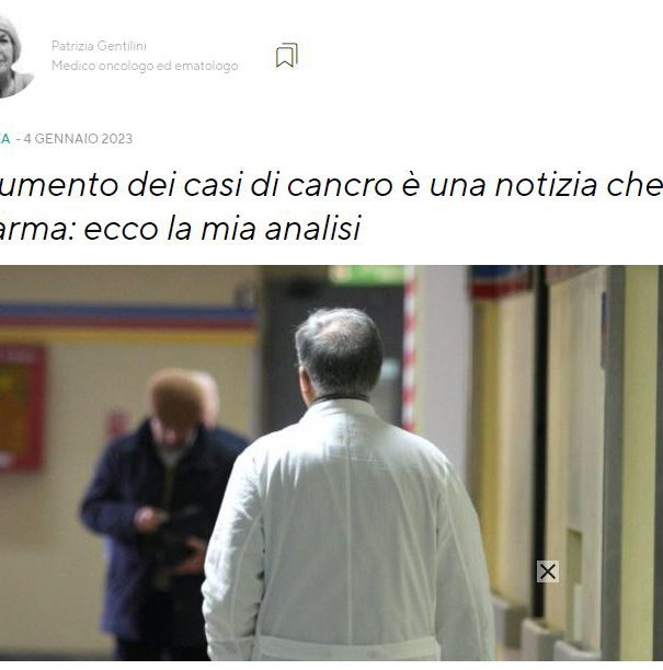 L’epidemia di tumori e quella di disinformazione article-post