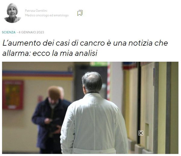 L’epidemia di tumori e quella di disinformazione