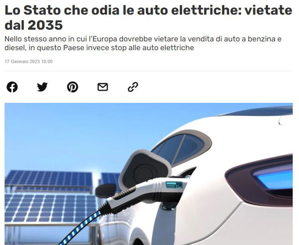 Il divieto all’elettrico in Wyoming