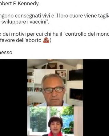 Robert F. Kennedy, i feti e i vaccini