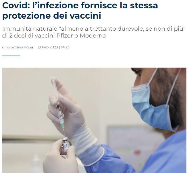 COVID – Vaccini, infezione e protezione article-post