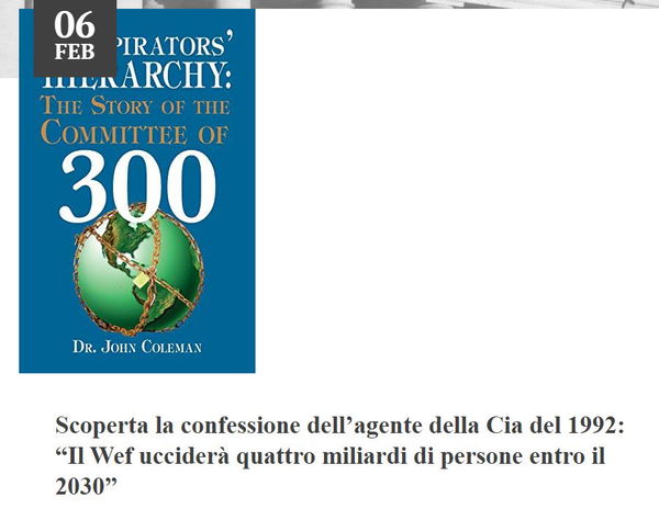 L’arcivescovo e i complotti