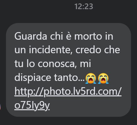 ATTENZIONE MALWARE “Guarda chi è morto…” article-post