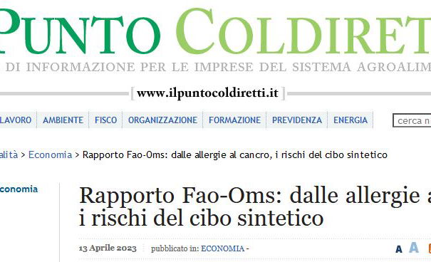 Coldiretti e i 53 pericoli del cibo a base cellulare article-post