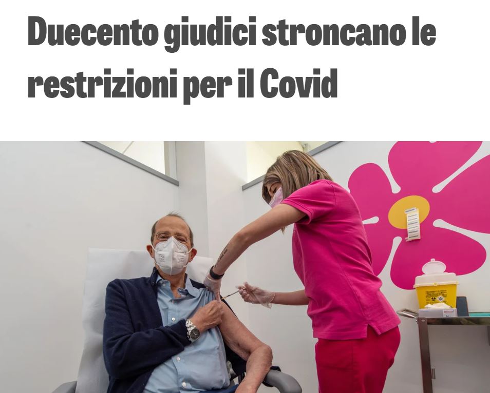 I giudici e La Verità… article-post