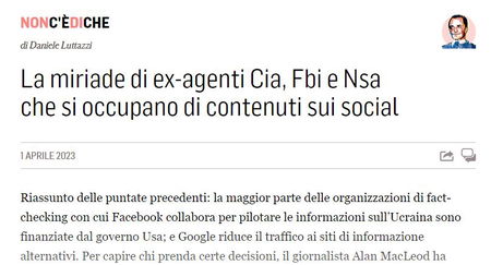 La CIA, Luttazzi e la disinformazione article-post