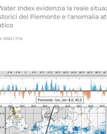 MeteoWeb e la siccità in Piemonte