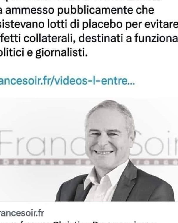 Christian Perronne, la Slovenia e il placebo article-post