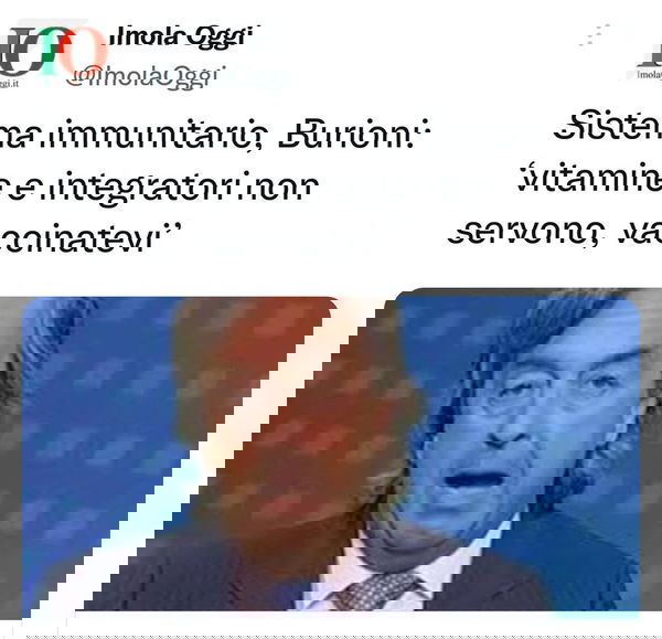 Burioni, la scoperta dell’acqua calda e i social