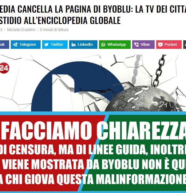 ByoBlu, Wikipedia e il vittimismo article-post