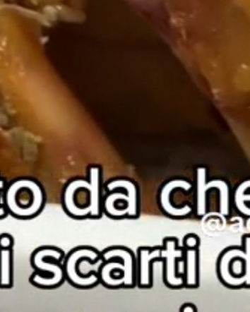 La carne separata meccanicamente su TikTok