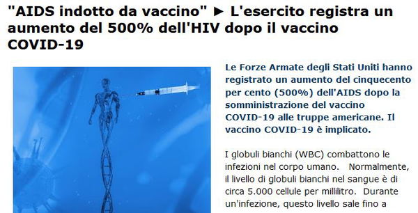 Vaccinazioni Covid e HIV