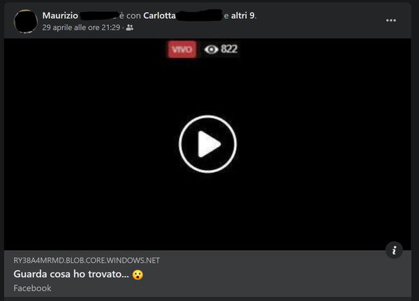 MALWARE Facebook – “Guarda cosa ho trovato…”