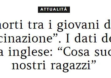 Le fonti britanniche: Paragone e le miocarditi
