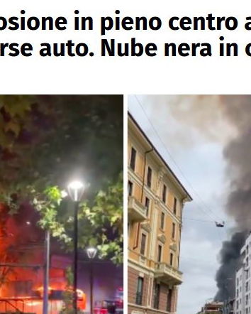 L’incendio a Milano e la disattenzione