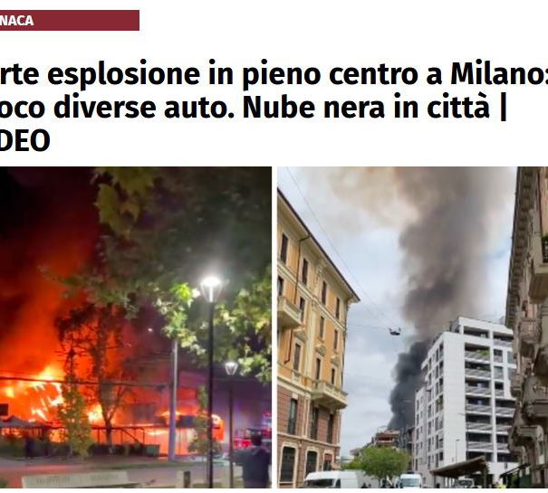 L’incendio a Milano e la disattenzione article-post