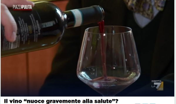 Piazzapulita, il vino e la malinformazione