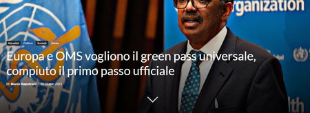 Il green pass universale article-post