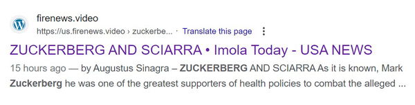 La disinformazione esportata