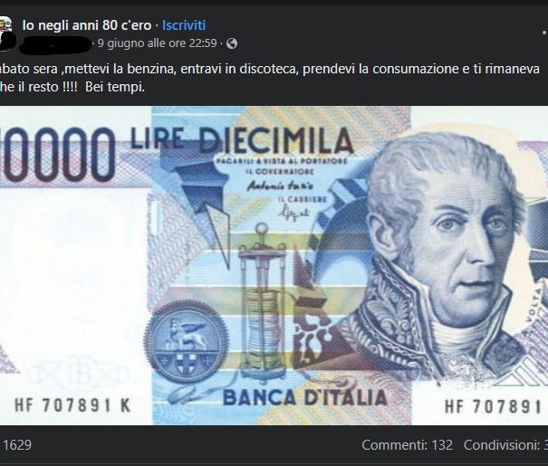 Il sabato sera con un deca article-post