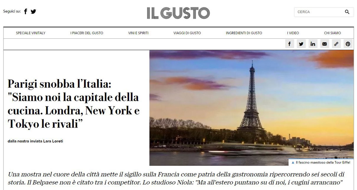 Parigi capitale della gastronomia article-post