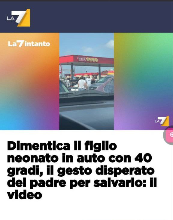 Il neonato dimenticato in auto e il clickbait morboso
