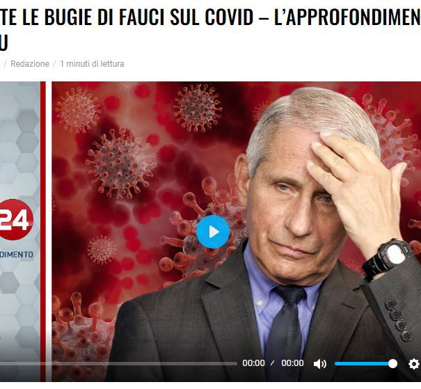 Anthony Fauci, il Dipartimento di giustizia e la malinformazione article-post