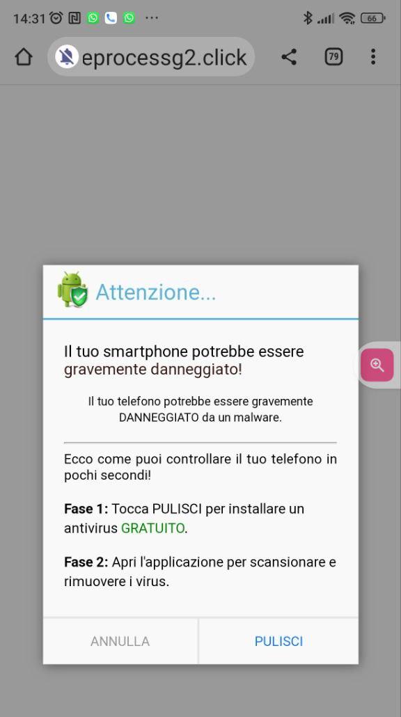 #GiovedìTruffa – Tech support scam article-post