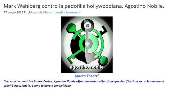 Mark Wahlberg e la disinformazione QAnon