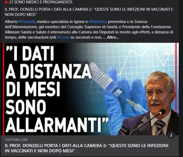 Camera dei Deputati: Conferenze, Vaccini e Mancate Precisioni – Donzelli article-post