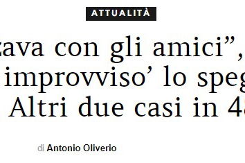 Ancora Paragone e i malori improvvisi
