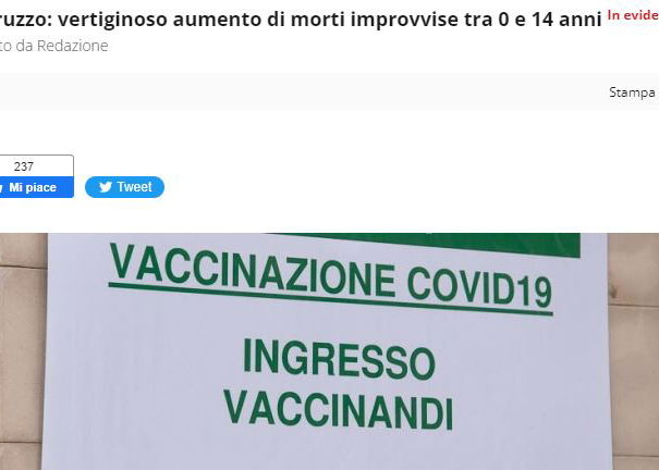 Il fantomatico aumento di morti infantili in Abruzzo article-post
