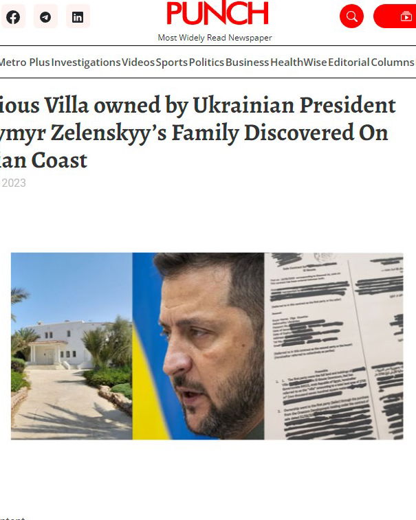 La villa in Egitto di Zelensky article-post