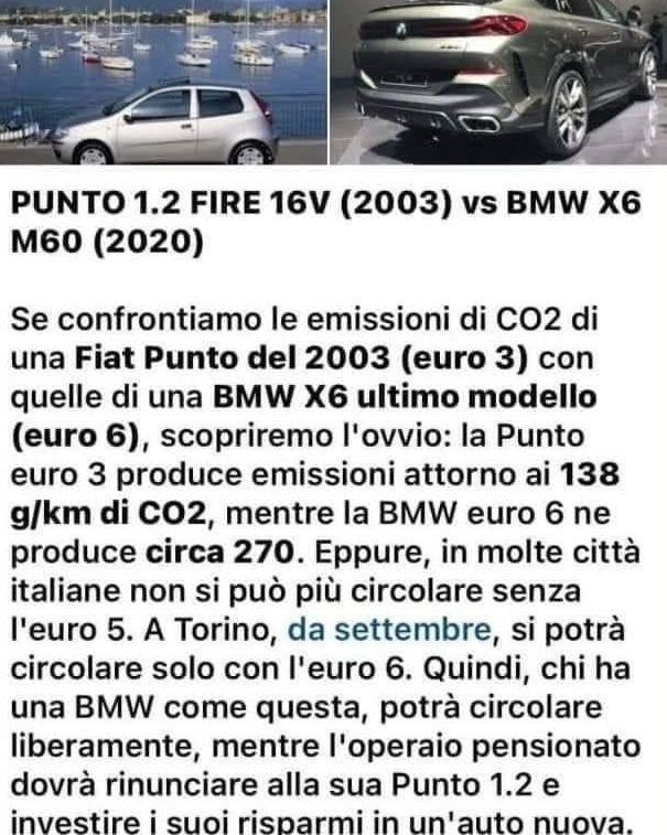 Fiat Punto del 2003 vs BMW X6 article-post