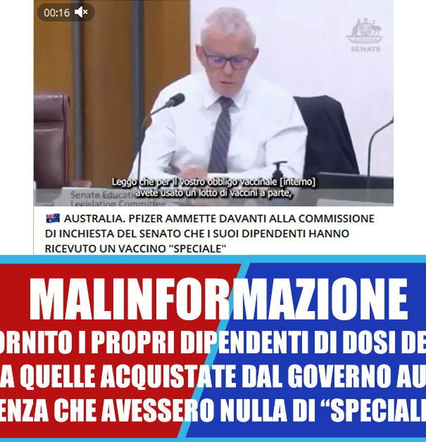 La versione speciale del vaccino Pfizer article-post