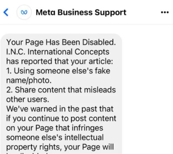 La nuova truffa “Meta Security Team”