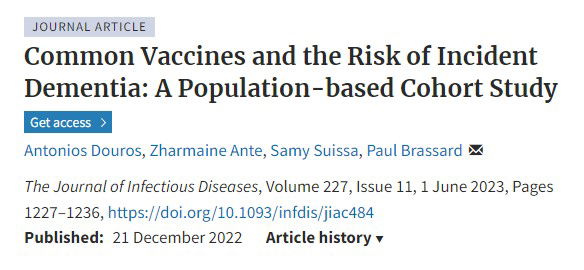 I vaccini aumentano il rischio di demenza?