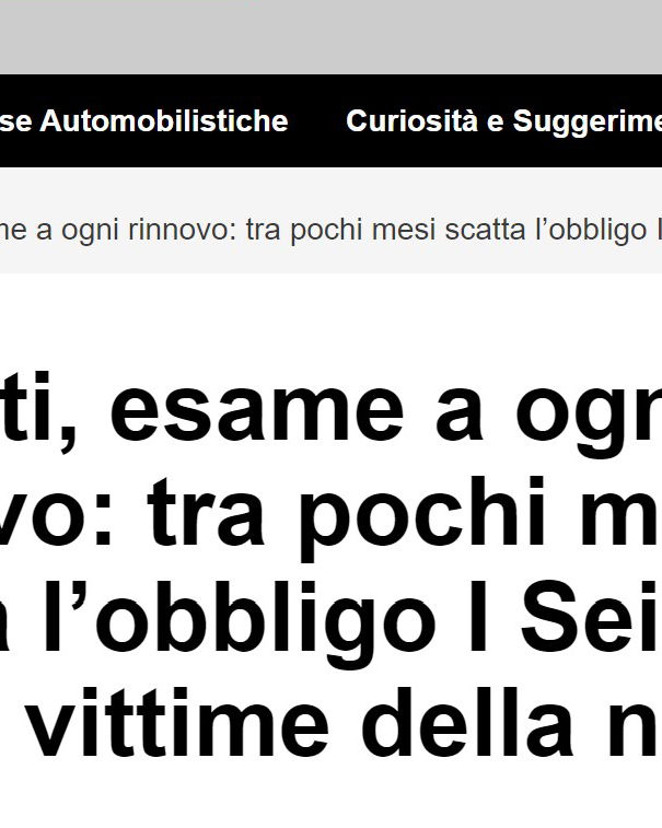 La patente da rifare e il clickbait da sanzionare article-post