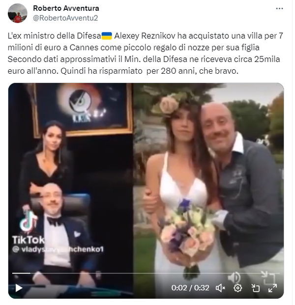 Alexey Reznikov e la dezinformatsiya