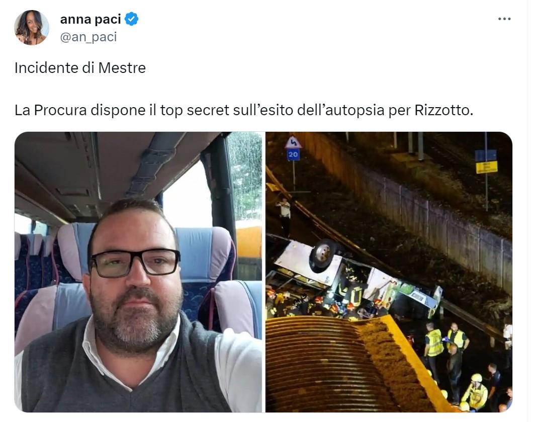 Il segreto investigativo sull’autista di Mestre article-post