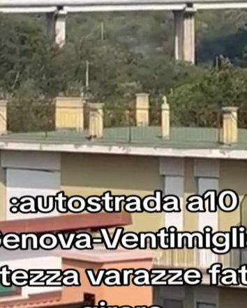 Il ponte sull’A10 e l’allarmismo da punire