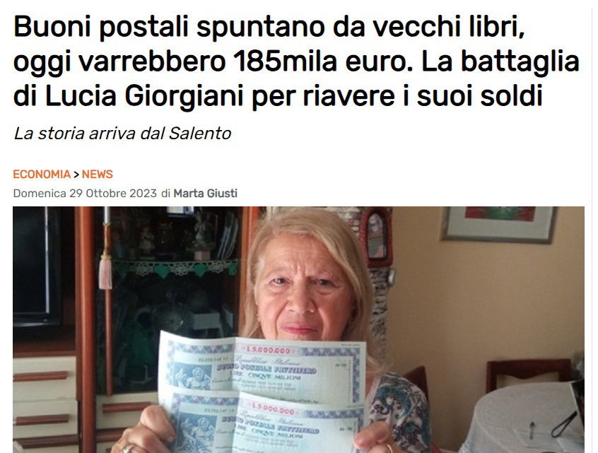 Buoni postali & dubbie associazioni article-post