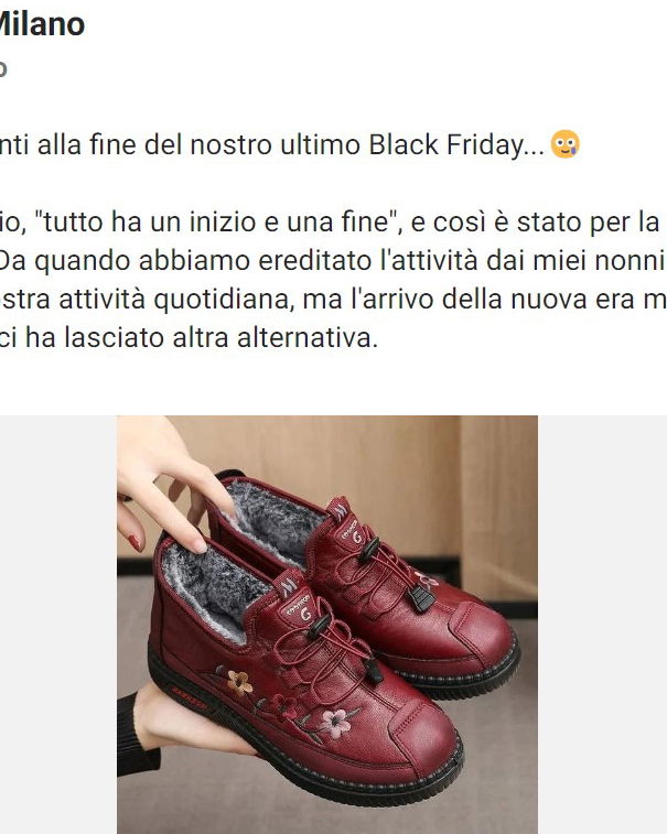 Domenica Milano che chiude l’azienda di famiglia article-post