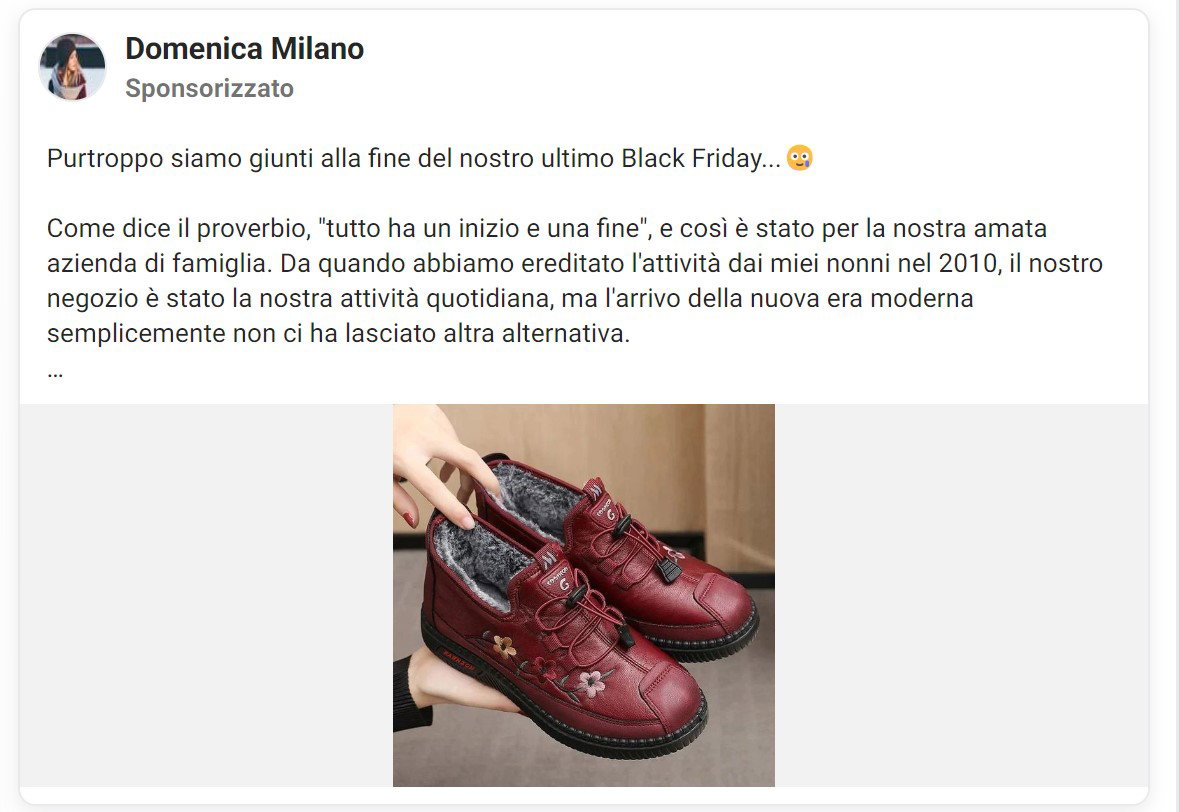 Domenica Milano che chiude l’azienda di famiglia article-post