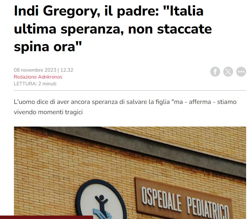 Il triste caso di Indi Gregory article-post