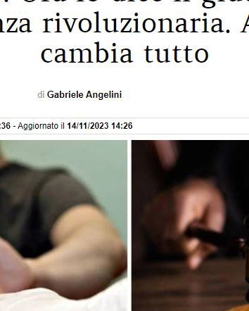 La sentenza del Giudice di Pace