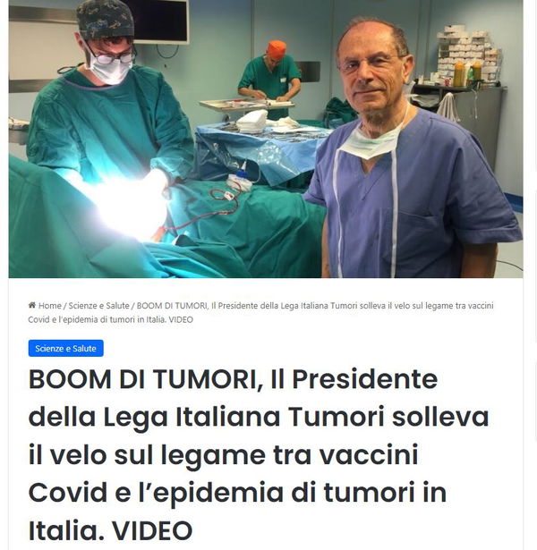 BOOM di tumori dopo la pandemia?